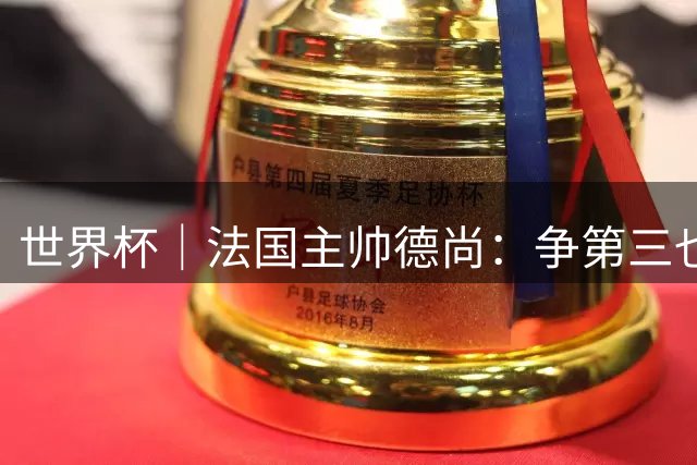 世界杯｜法国主帅德尚：争第三也是一种责任